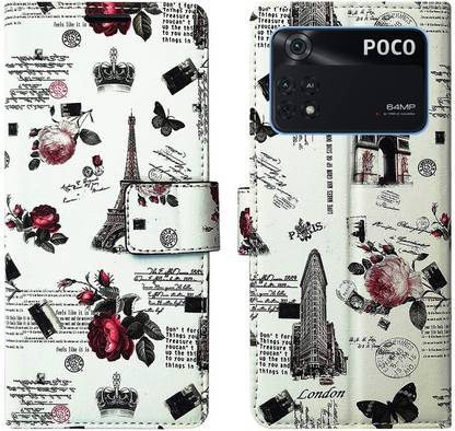 MyFlips Flip Cover for Poco M4 Pro 4G