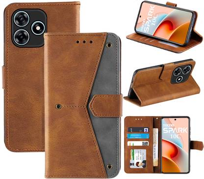 Autofocus Flip Cover for Tecno Spark 10C