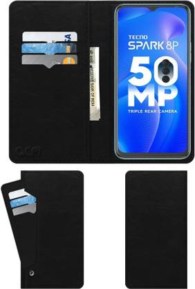 ACM Flip Cover for Tecno Spark 8p