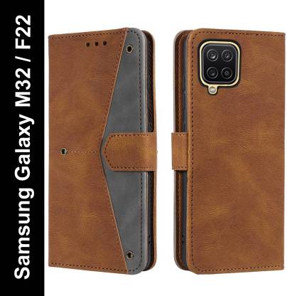 Openbuy Flip Cover for Samsung Galaxy M32, Samsung Galaxy F22