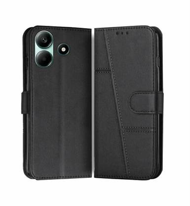 FoneShield Flip Cover for Redmi Note 14 SE 5G / Redmi Note 14 5G, |Premium Leather|Built-in Stand|Card Slots &Wallet