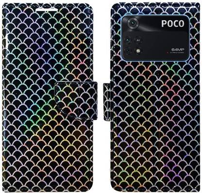 MyFlips Flip Cover for Poco M4 Pro 4G