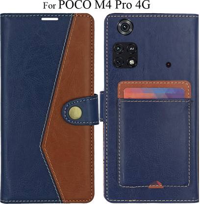 MYSHANZ Flip Cover for Poco M4 Pro, Poco M4 Pro 4g