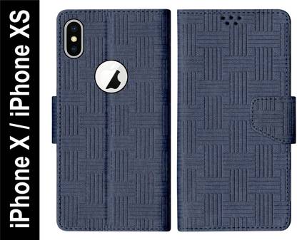 SBMS Flip Cover for Apple iPhone X / iPhone XS Back Cover Case