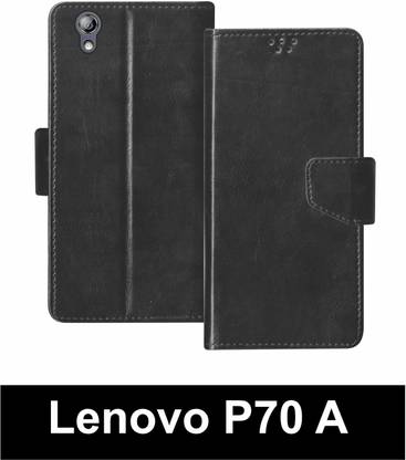 SBMS Flip Cover for Lenovo P70 A Back Cover Case with Magnatic Closure