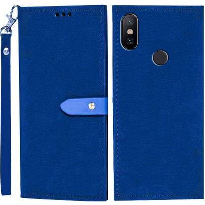 Krofty Flip Cover for Mi A2