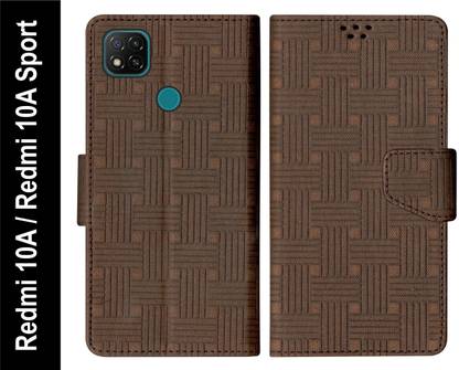 SBMS Flip Cover for Redmi 10A / Redmi 10A Sport