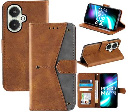 Autofocus Flip Cover for Poco M6 5G