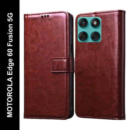Wristlet Flip Cover for MOTOROLA Edge 60 Fusion 5G, MOTOROLA Edge 60 Stylus