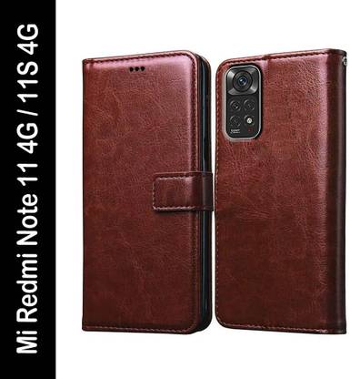 Casotec Flip Cover for Mi Redmi Note 11, Mi Redmi Note 11S