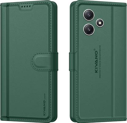 KIVANO LUXE Flip Cover for Redmi 12 5G / Poco M6 Pro