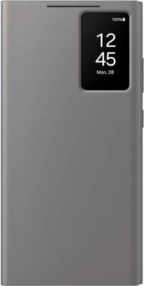Midkart Flip Cover for Samsung Galaxy S24 Ultra Window View Flip Case with Auto Sensor