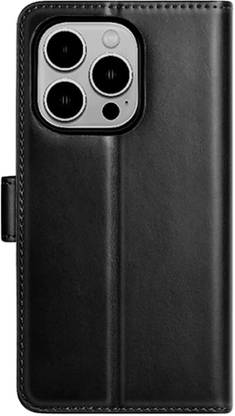 Akio Back Cover for PU Leather Wallet Flip Case for iPhone 13 Pro Max | 2-in-1 Detachable Magnetic Cover