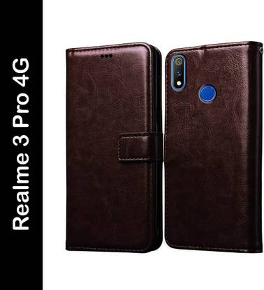 Casotec Flip Cover for Realme 3 Pro