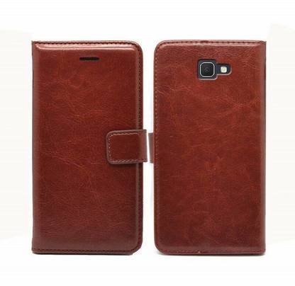 CaseTrendz Flip Cover for Samsung Galaxy A5 (2016) Wallet Design Double Stiched with stand