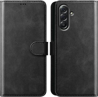 Xester Flip Cover for SAMSUNG A56 5G |Vegan PU Leather |Foldable Stand & Pocket |Magnetic Closure