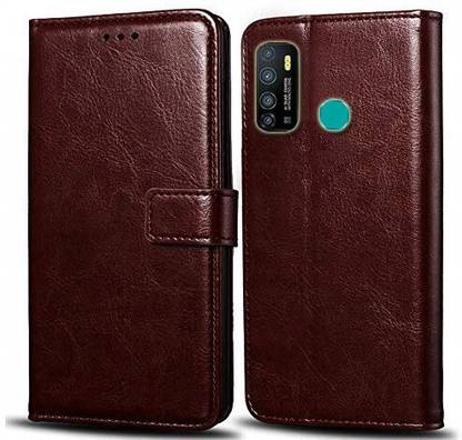 Krofty Flip Cover for Infinix Hot 9, Infinix Hot 9 Pro