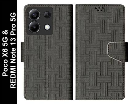 SBMS Flip Cover for Poco X6 5G / REDMI Note 13 Pro 5G