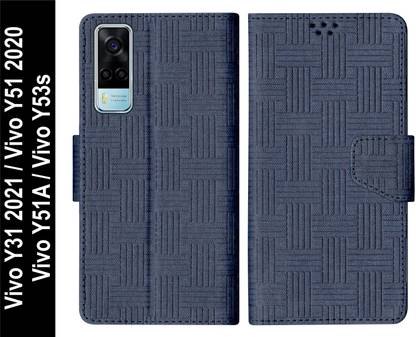 SBMS Flip Cover for Vivo Y51A / Vivo Y31 2021 / Vivo Y51 2020 / Vivo Y53s