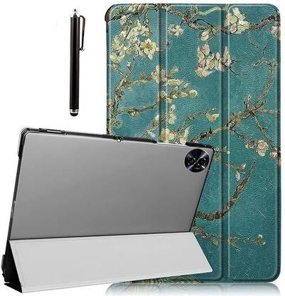 Proelite Flip Cover for Realme Pad 2 11.5 inch Transparent back with Stylus Pen