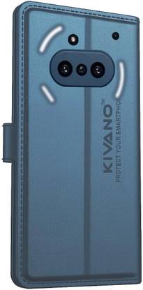 KIVANO Flip Cover for Nothing Phone (3a)|Premium Leather Wallet Case|Magnetic Closure|Stand Function