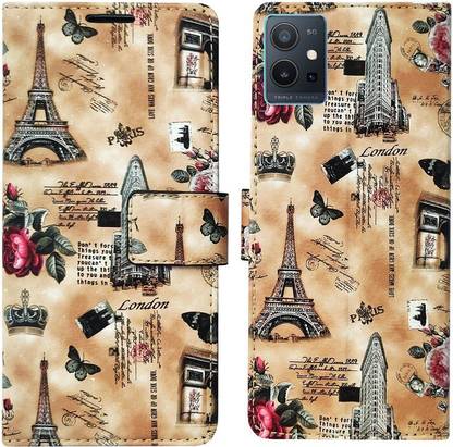 AD Enterprises Flip Cover for vivo T1 5G