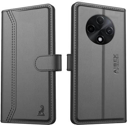 AIBEX Flip Cover for Oppo F27 Pro+ 5G|Vegan PU Leather |Foldable Stand & Pocket |Magnetic Closure