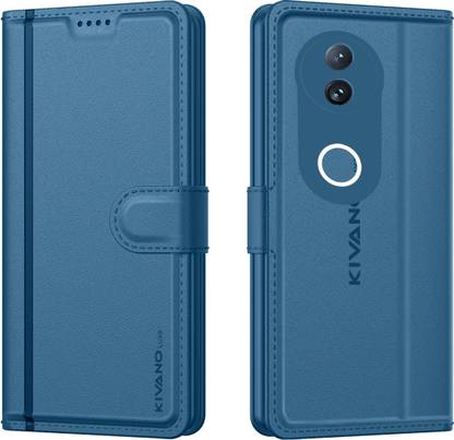 KIVANO LUXE Flip Cover for Vivo T4R 5G / iQOO Z10R 5G / Vivo V50E 5G / Vivo V50 5G