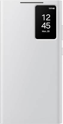 मिडकार्ट Samsung Galaxy S24 Ultra Window View Flip Case with Auto Sensor के लिए