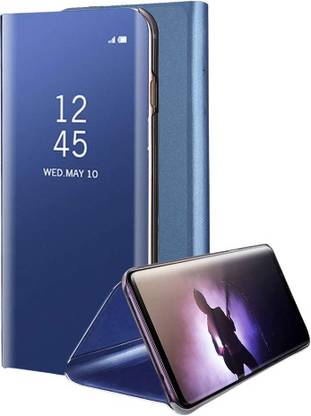 A3sprime Flip Cover for Mi Redmi Note 4, |Artificial Leather Clear Mirror Stand View Case|