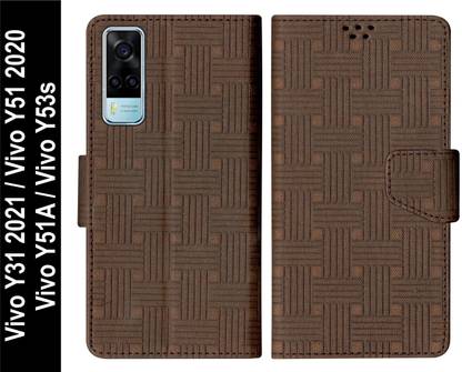 SBMS Flip Cover for Vivo Y51A / Vivo Y31 2021 / Vivo Y51 2020 / Vivo Y53s