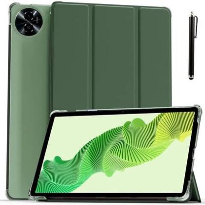 Proelite Flip Cover for Realme Pad 2 11.5 inch Cover, Smart Flip Case Cover Translucent Back with Stylus Pen