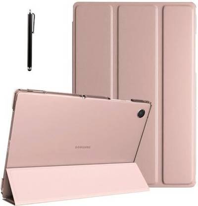 Proelite Flip Cover for Galaxy Tab A9 Plus 11" Case Cover, Smart Flip Case Cover Translucent Back with Stylus Pen