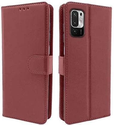 pikme Flip Cover for Mi Redmi Note 10T Poco M3 Pro