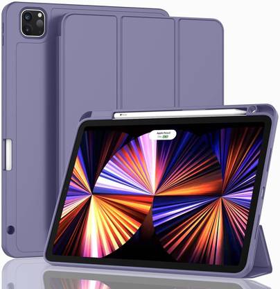 Proelite Flip Cover for iPad Pro11" 2022/21 4th/3rdGen [Auto Sleep/Wake Cover][Pencil Holder][Soft Flexible Case]