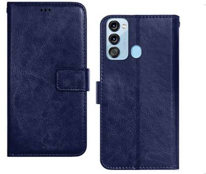 LOGELI Flip Cover for Itel Vision 3 Inside Pockets & Inbuilt Stand Wallet Style Case