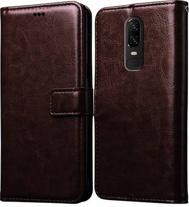 Casotec Flip Cover for OnePlus 6