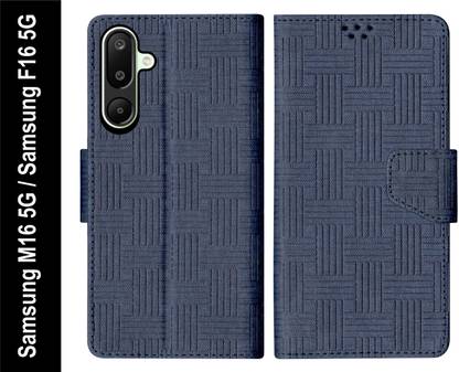 SBMS Flip Cover for Samsung Galaxy M16 5G / Samsung F16 5G Back Cover Case with Magnatic Closure