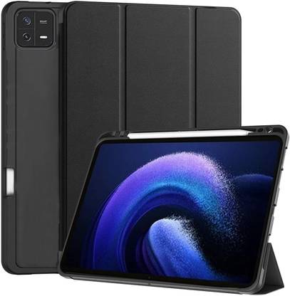 Proelite Flip Cover for Mi Pad 6 Cover, Soft Flexible Flip Case Cover with Pen Holder [Support Auto Sleep Wake]