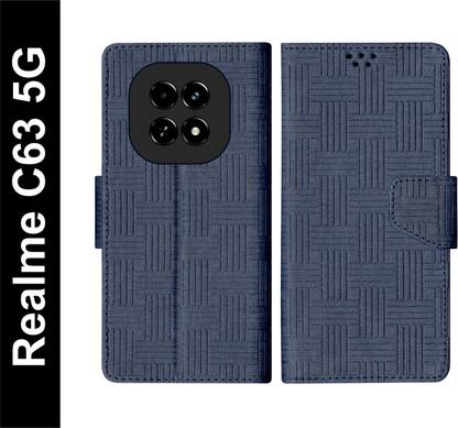 SBMS Flip Cover for Realme C63 5G Back Cover Case with Magnatic Closure | Card & Money Pocket