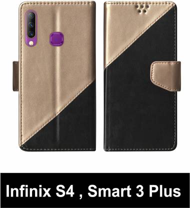 Telecase Flip Cover for Infinix S4, Infinix Smart 3 Plus Multicolor