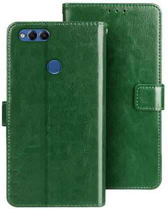 Trending Today Wallet Case Cover for Huawei Honor 7X | Premium Exclusive Business Series Flip Back Cover Case