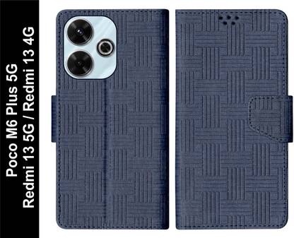 SBMS Flip Cover for Redmi 13 5G / Poco M6 Plus 5G / Redmi 13 4G