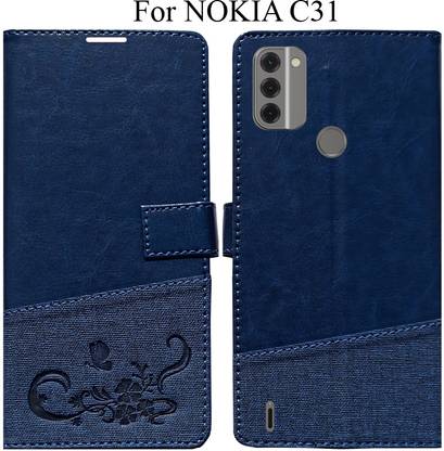 MAXSHAD Flip Cover for Nokia C31