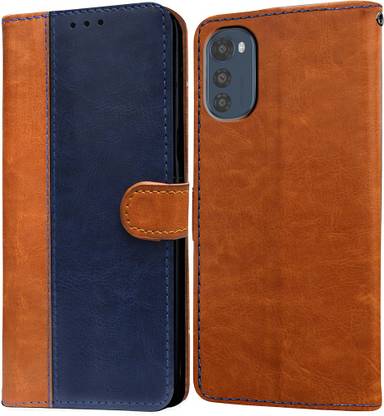 Casotec Flip Cover for Motorola Moto E32S 4G