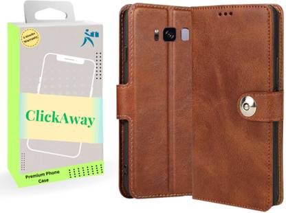 ExclusivePlus Front & Back Case for Samsung Galaxy S8 | Premium Imported Business Series Wallet Flip Back Cover