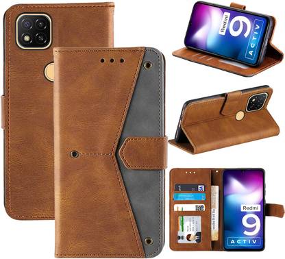 Autofocus Flip Cover for Mi Redmi 9 Activ, Redmi 9 Activ