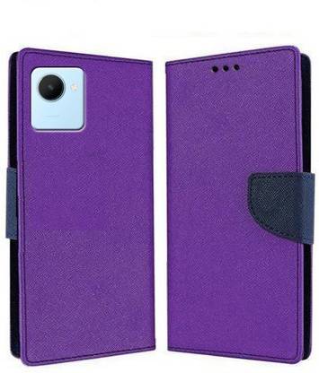 Wristlet Flip Cover for Realme C30, Realme C30s, Realme Narzo 50i Prime