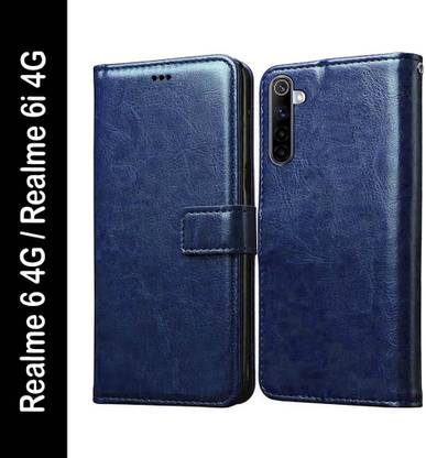 Casotec Flip Cover for Realme 6, Realme 6i