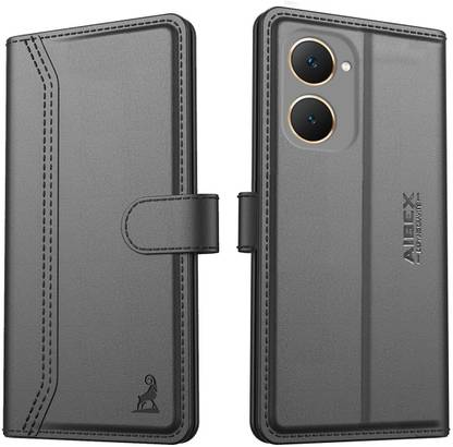 AIBEX Flip Cover for iQOO Z9 Lite / Vivo Y28S 5G / Vivo T3 Lite / Vivo Y18 / Vivo Y18e / Vivo Y18i / Vivo Y18t